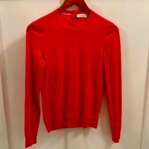Tory Burch Iberia Cashmere Crew Neck Sweater, XS/TP